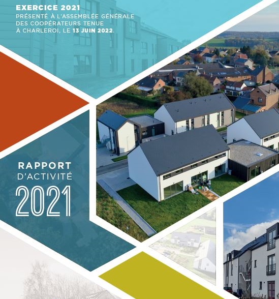 Couverture du Rapport d'activité 2022 exercice 2021