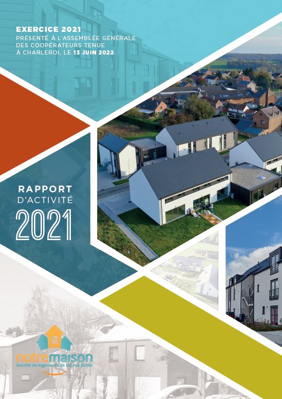 Couverture du Rapport d'activité 2022 exercice 2021